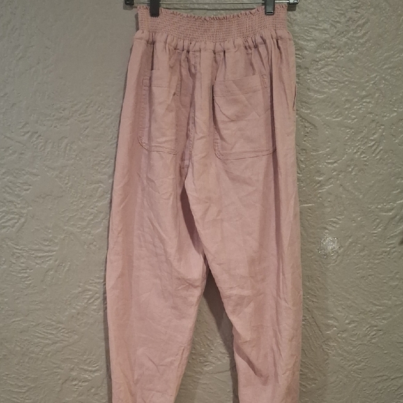 Love Tree Blush Pink Knit Pants - Picture 2 of 9